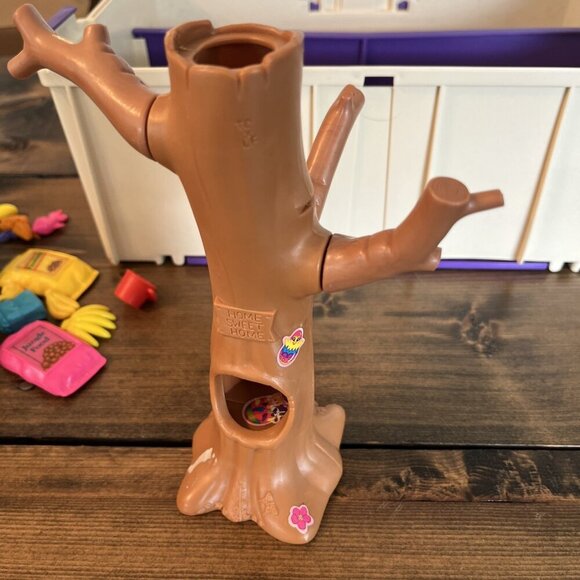 Vintage 1993 Littlest Pet Shop Zoo Playset w/ Zebra set & accessories LPS Kenner - Picture 7 of 15